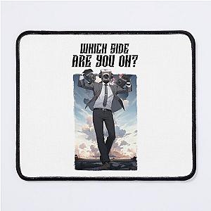 Skibidi T-Shirt Mouse Pad