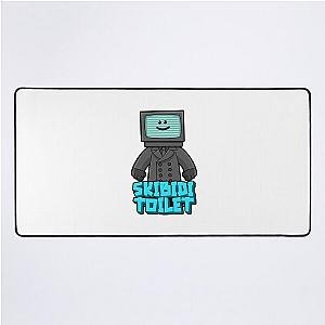 Skibidi Toilet Funny Design Desk Mat