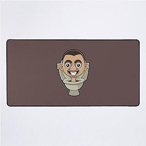 Skibidi Cute Funny Design Desk Mat