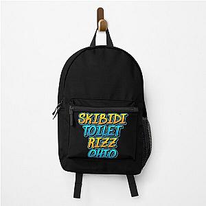 Skibidi Rizzler Ohio, Funny Rizzler, Ohio Rizzler Meme Backpack