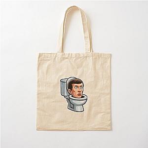 Skibidi Cotton Tote Bag