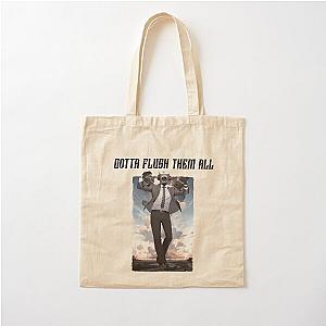 Eye-Popping Skidi Toilet Animation Tee For Enthusiasts Cotton Bag