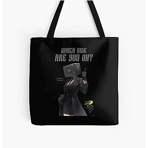 Eye-Popping Skibidi Animation Tee for Enthusiasts! All Print Tote Bag