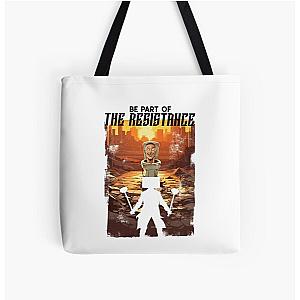 Eye Popping Skibidi Toilet Animation Tee for Enthusiasts All Over Print Tote Bag