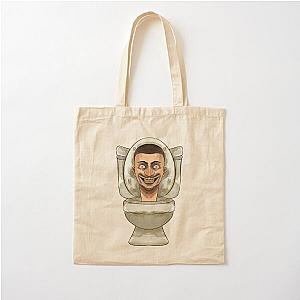 Skibidi Cotton Tote Bag