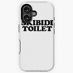 Skibidi Toilet Funny Skibidi Toilet Gear iPhone Tough Case