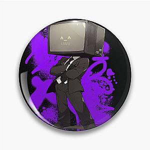 TV Toilet Pin