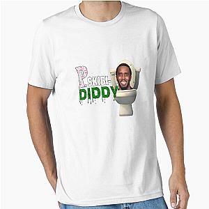 P Diddy Skibidi Toilet Essential T-Shirt