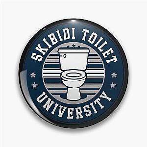 Skibidi University Brainrot Funny Skibidi Meme Gear Pin
