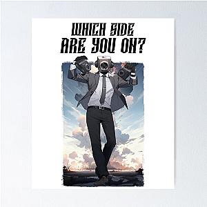 Skibidi T-Shirt Poster