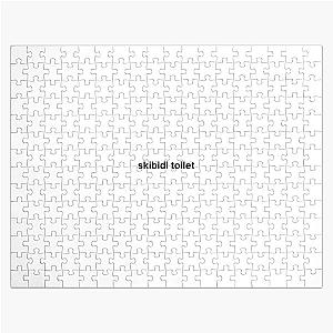 Skibidi Minimal Jigsaw Puzzle