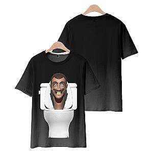 Skibidi Toilet Toilet Man Game Print T-Shirts