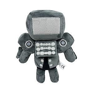 26cm Grey TV Man Style B Skibidi Toilet Stuffed Toy Plush