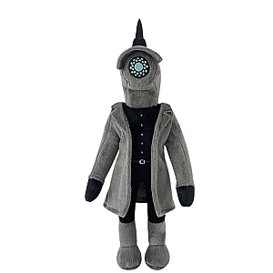 30cm Grey Camera Woman Skibidi Toilet Plush