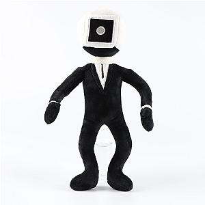 35cm Black Monitor Man Skibidi Toilet Stuffed Toy Plush