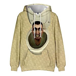 Skibidi Toilet 3D Toilet Man Game Hoodies