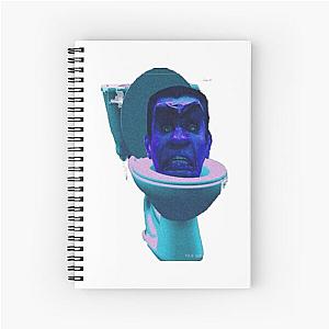 skibidi toilet Active  Spiral Notebook