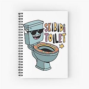 Skibidi Toilet Cool Style Spiral Notebook