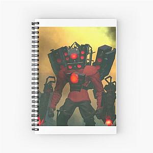 TV MAN skibidi toilet Spiral Notebook