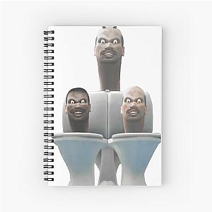 Skibidi Toilet Triad Spiral Notebook