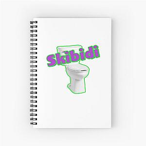 Skibidi Toilet Spiral Notebook