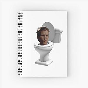 sigma skibidi toilet Spiral Notebook