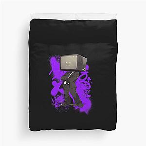 Tv man skibidi toilet  Duvet Cover