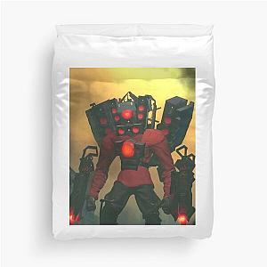 TV MAN skibidi toilet Duvet Cover