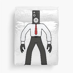 Large Speakerman - Skibidi Toilet Duvet Cover