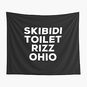 Skibidi Toilet Rizz Ohio Tapestry