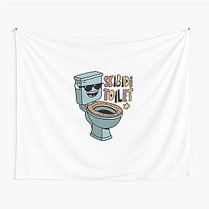 Skibidi Toilet Cool Style Tapestry