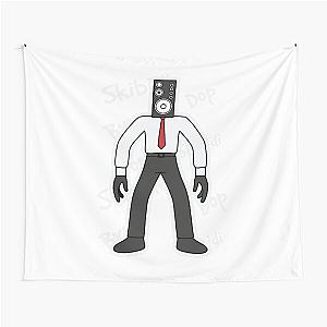 Large Speakerman - Skibidi Toilet Tapestry