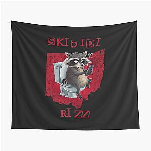 Skibidi Toilet Ohio Rizz Tapestry