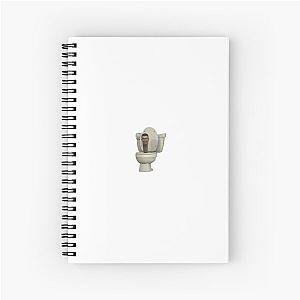 skibidi toilet Spiral Notebook