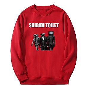 Skibidi Toilet TV Man Camera Man Game Characters Sweatshirt