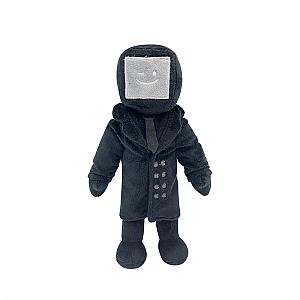 26cm Black TV Man Skibidi Toilet Stuffed Toy Plush