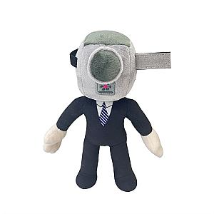 26cm Black Cameraman Skibidi Toilet Cute Toy Plush