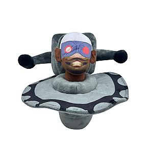 28cm Grey UFO Skibidi Toilet Stuffed Toy Plush