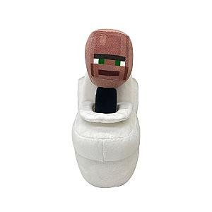 26cm White Minecraft Skibidi Toilet Man Skibidi Toilet Stuffed Toy Plush