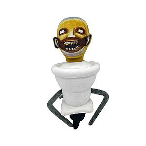 26cm White Large Parasitic Toilet Man Skibidi Toilet Stuffed Toy Plush