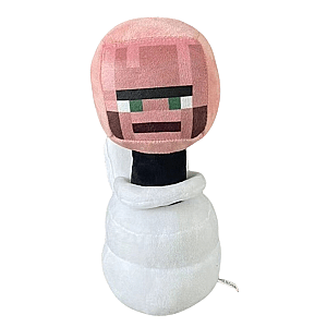 23cm White Minecraft Toilet Man Skibidi Toilet Plush