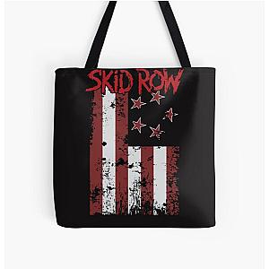 skid row punk rock music All Over Print Tote Bag