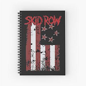 Skid row punk rock musicskid row clothing skid row accessories skid row skid row ome and living skid Spiral Notebook