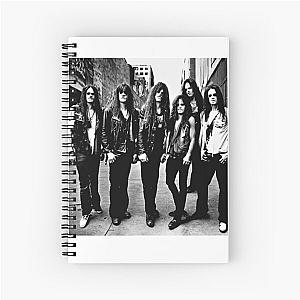 skid row vintage Spiral Notebook