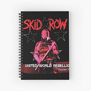 Skid Row Purple Spiral Notebook