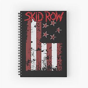 skid row punk rock music Spiral Notebook