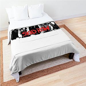 Music Retro Skid Rowvintage Skid Row Skids Across Comforter