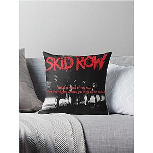 SKID ROW Throw Pillow