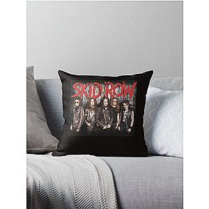 Deep skid Row Throw Pillow