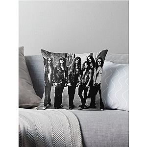 skid row vintage Throw Pillow